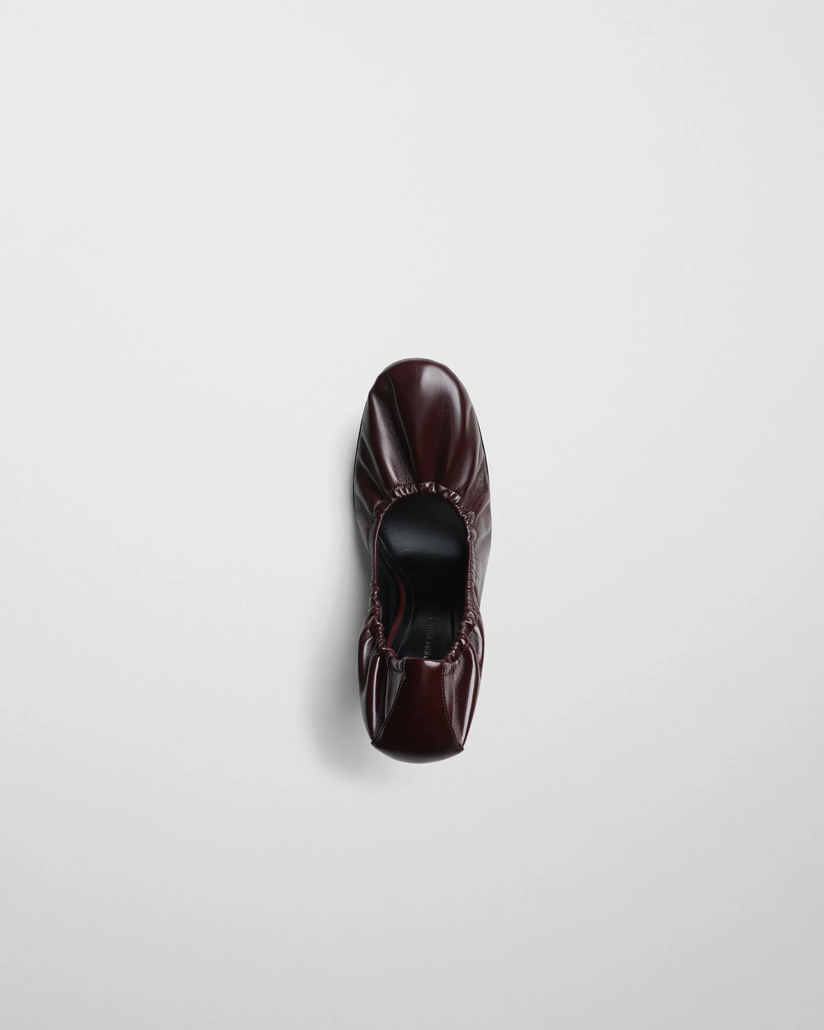 PUCKER PUMP 100 | oxblood leather - Image 3