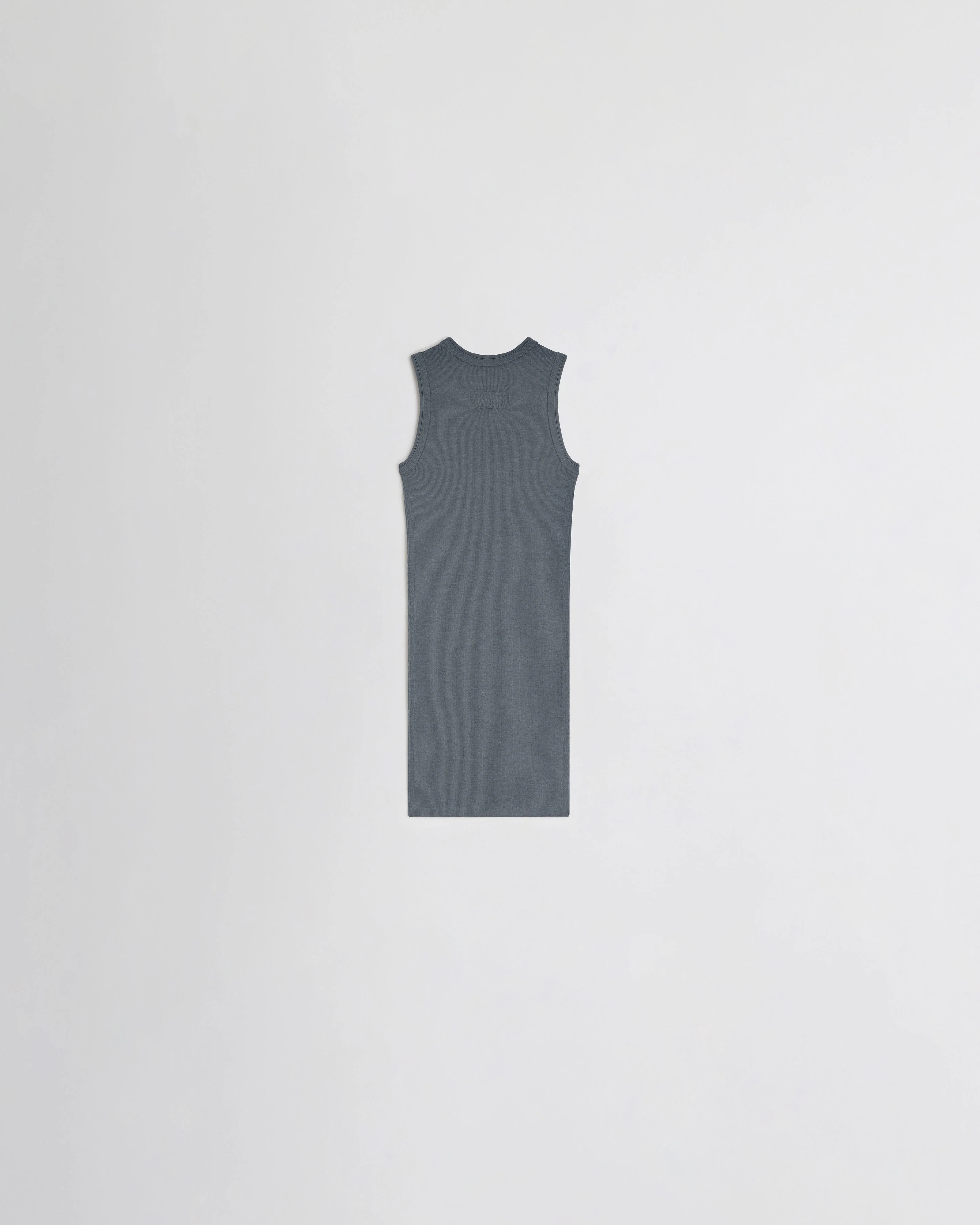 RIBBED TANK | grey wool - Image 2