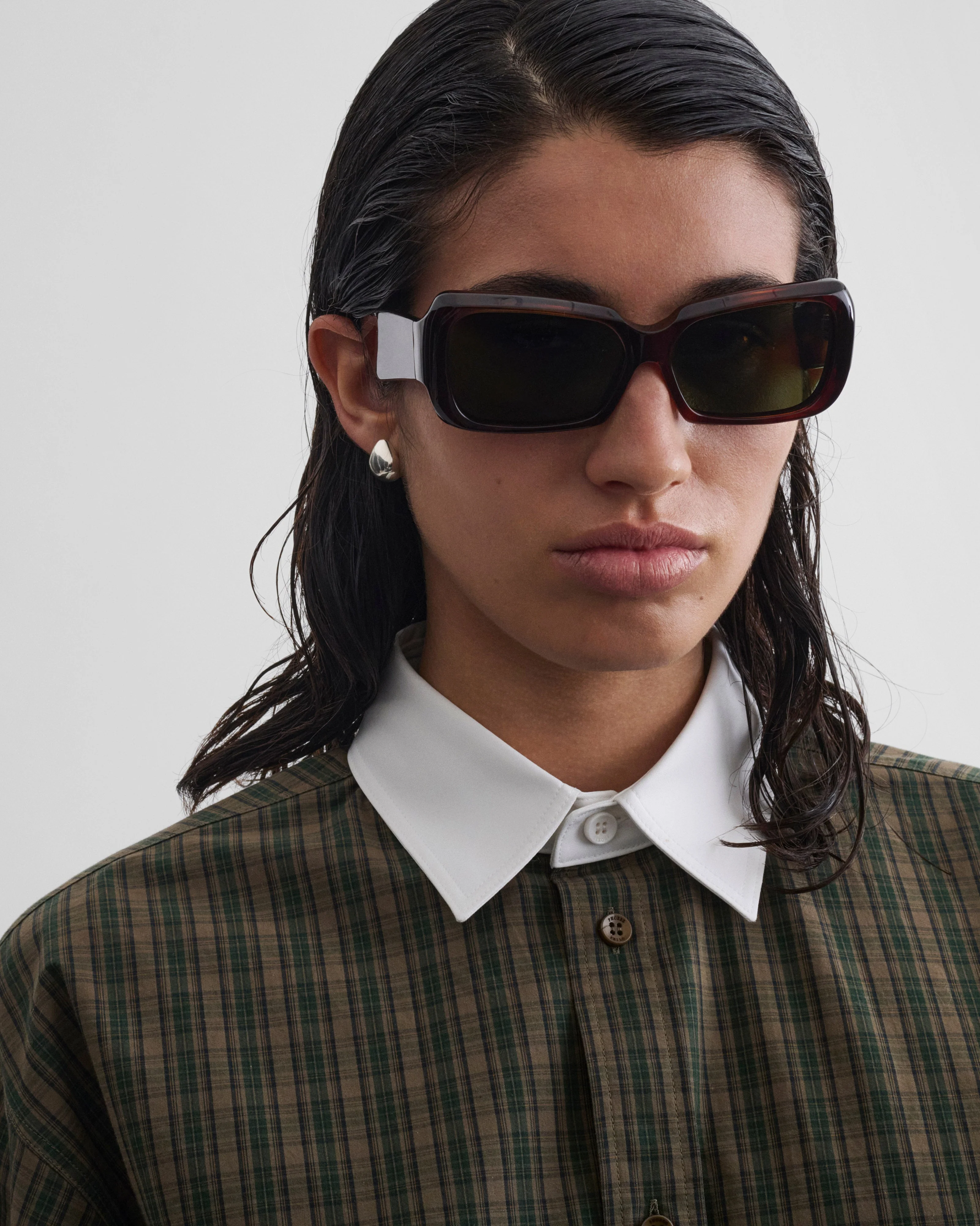 SCORE SUNGLASSES | brown tortoiseshell acetate - Image 3