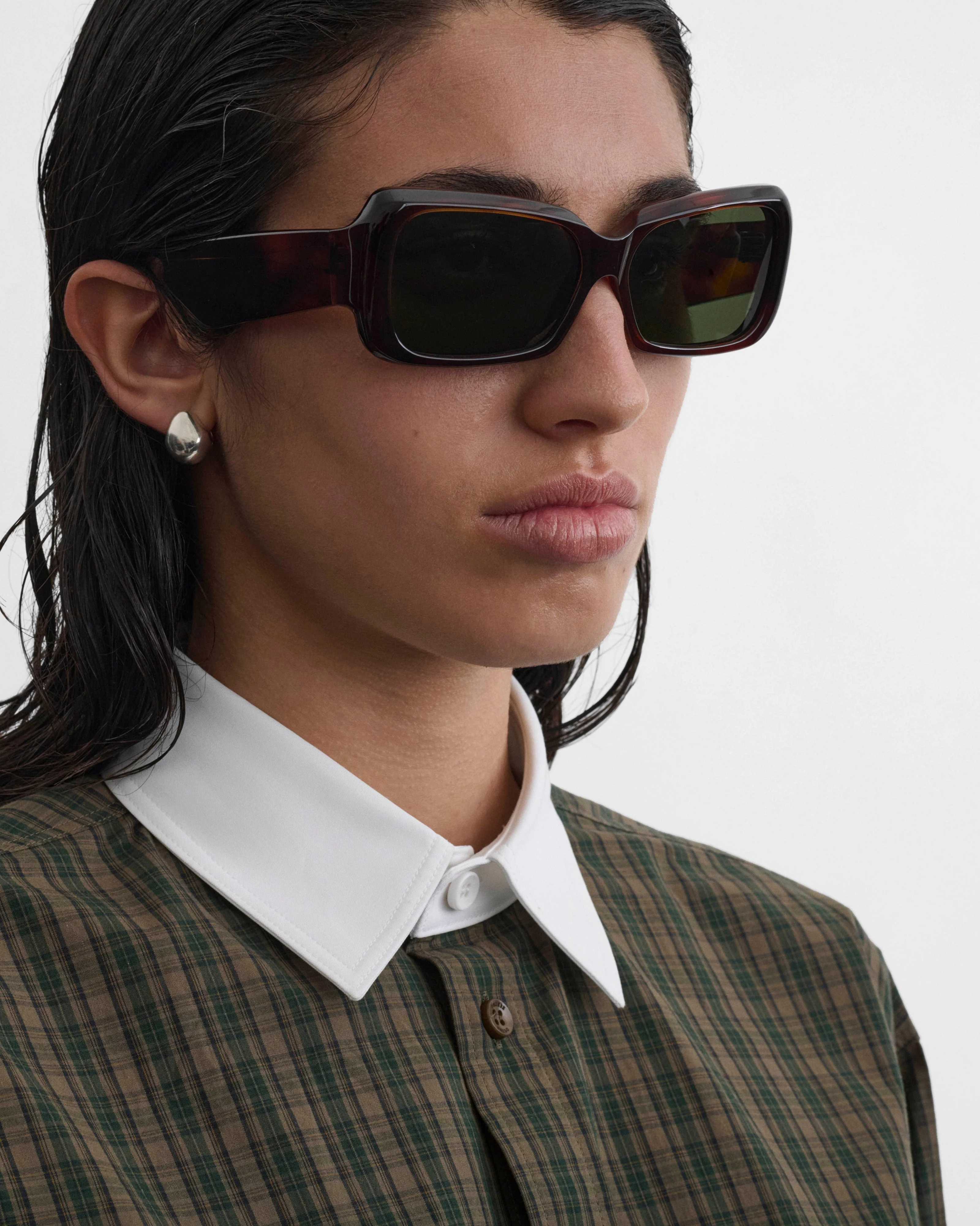 SCORE SUNGLASSES | brown tortoiseshell acetate - Image 4