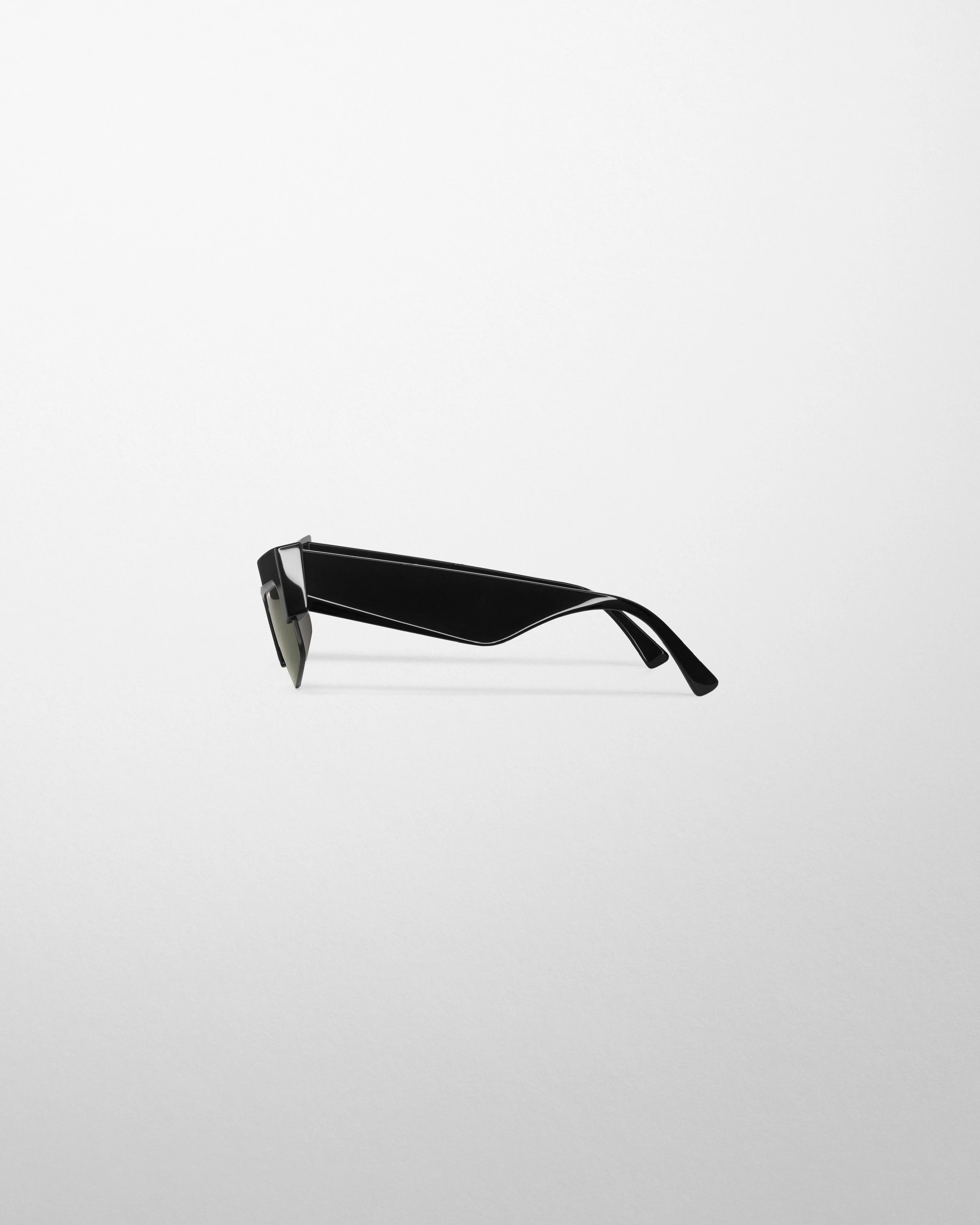 SLICED CRUISE SUNGLASSES | black acetate - Image 2
