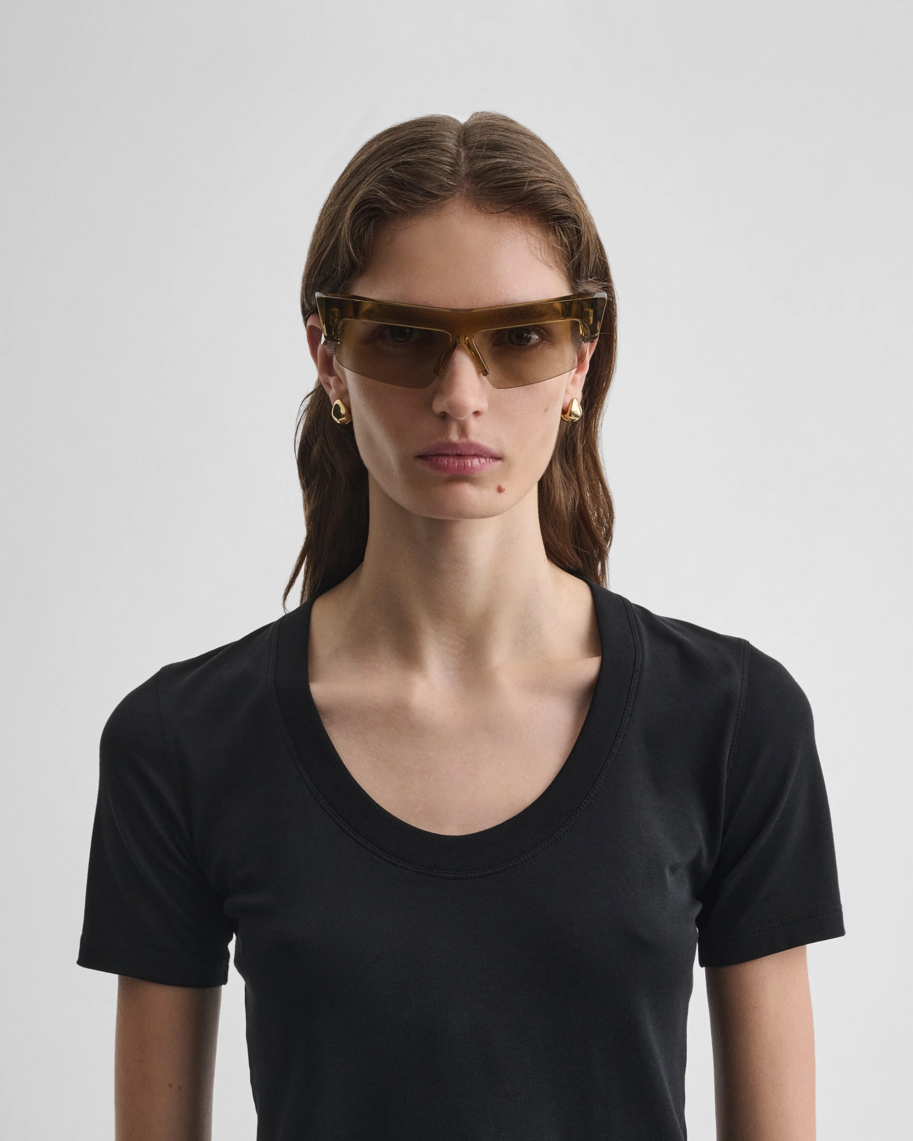 SLICED CRUISE SUNGLASSES | light khaki acetate - Image 3