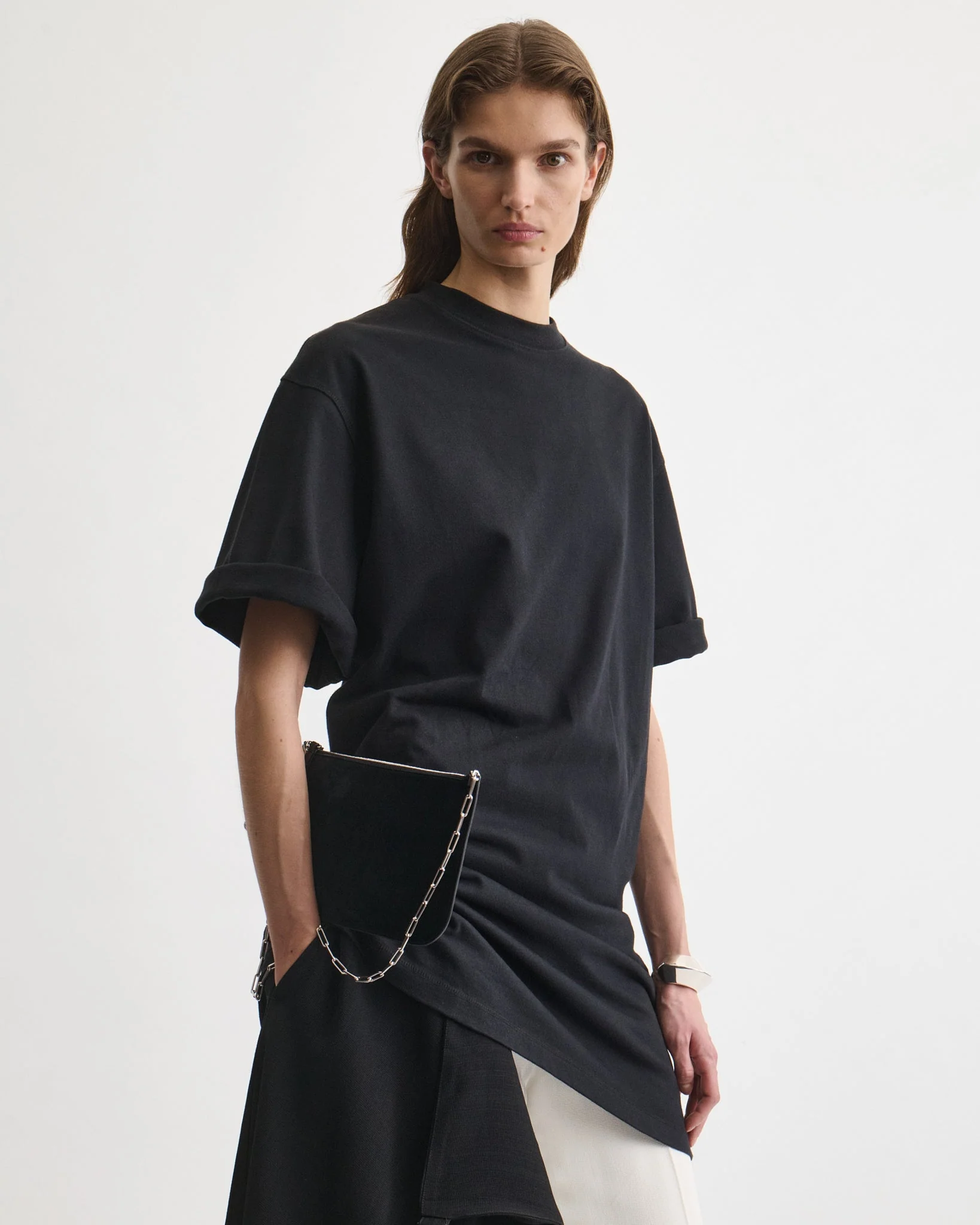 SLIP POUCH | black suede - Image 5