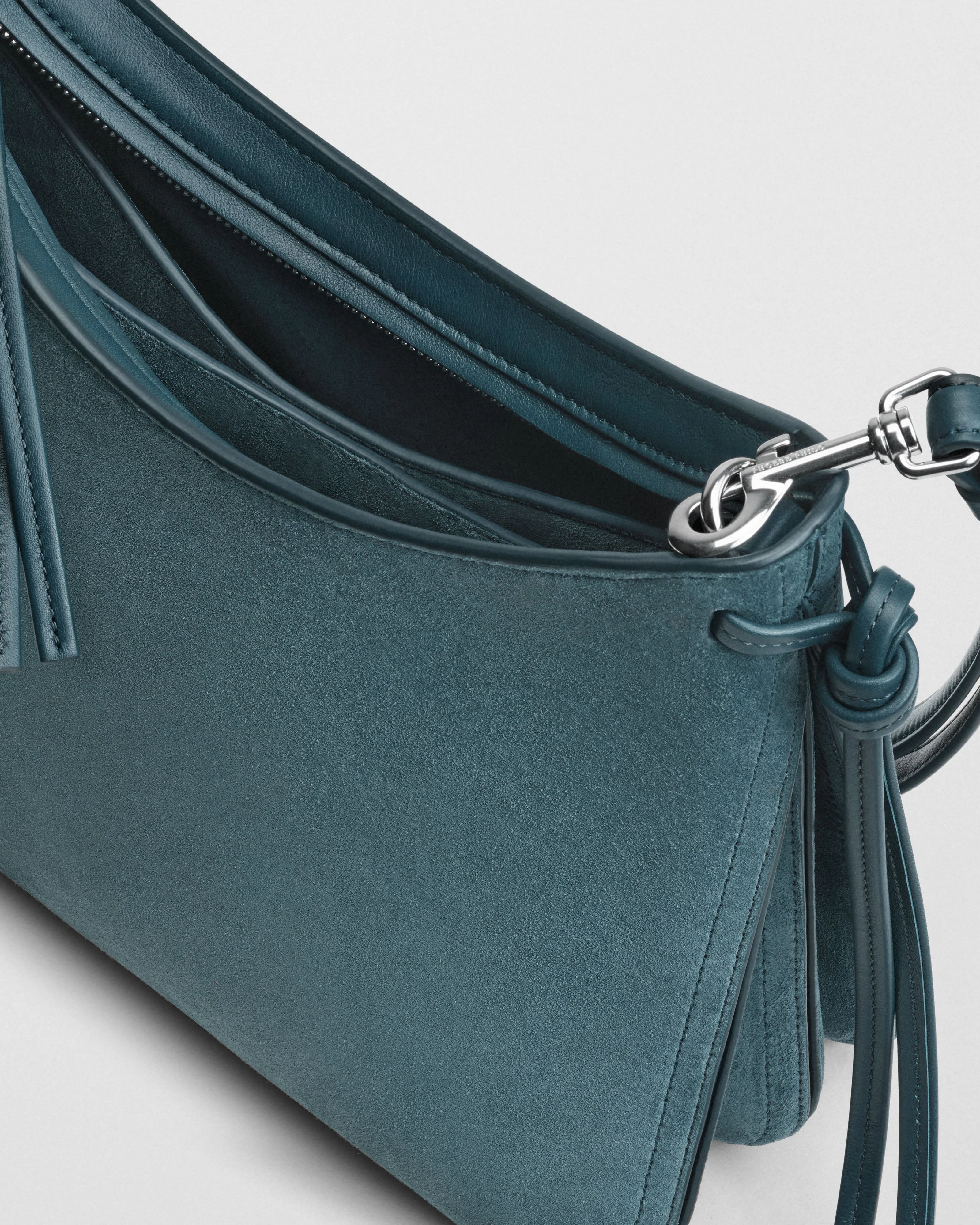 SMALL GIG BAG | denim blue suede - Image 4