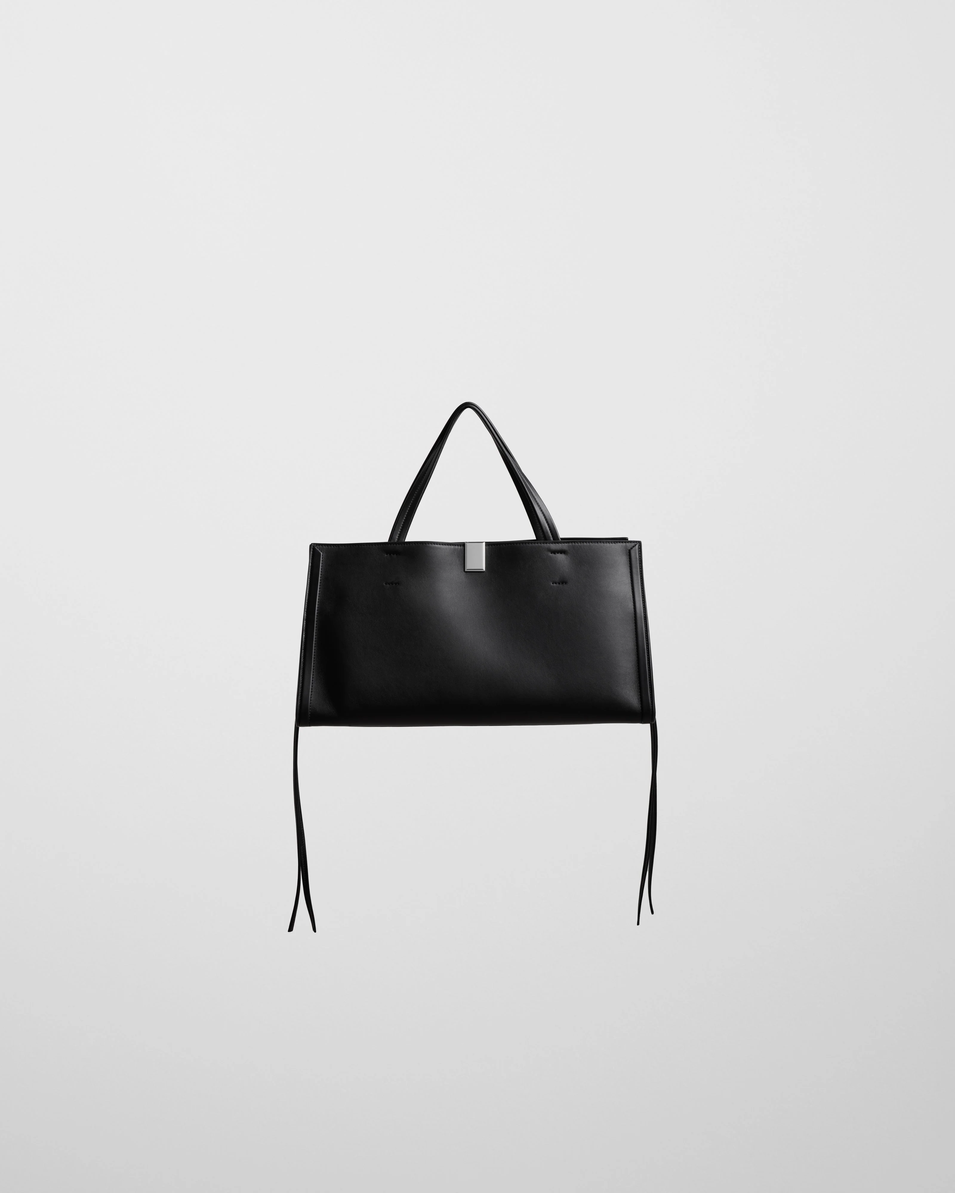 SMALL KIT CABAS | black leather