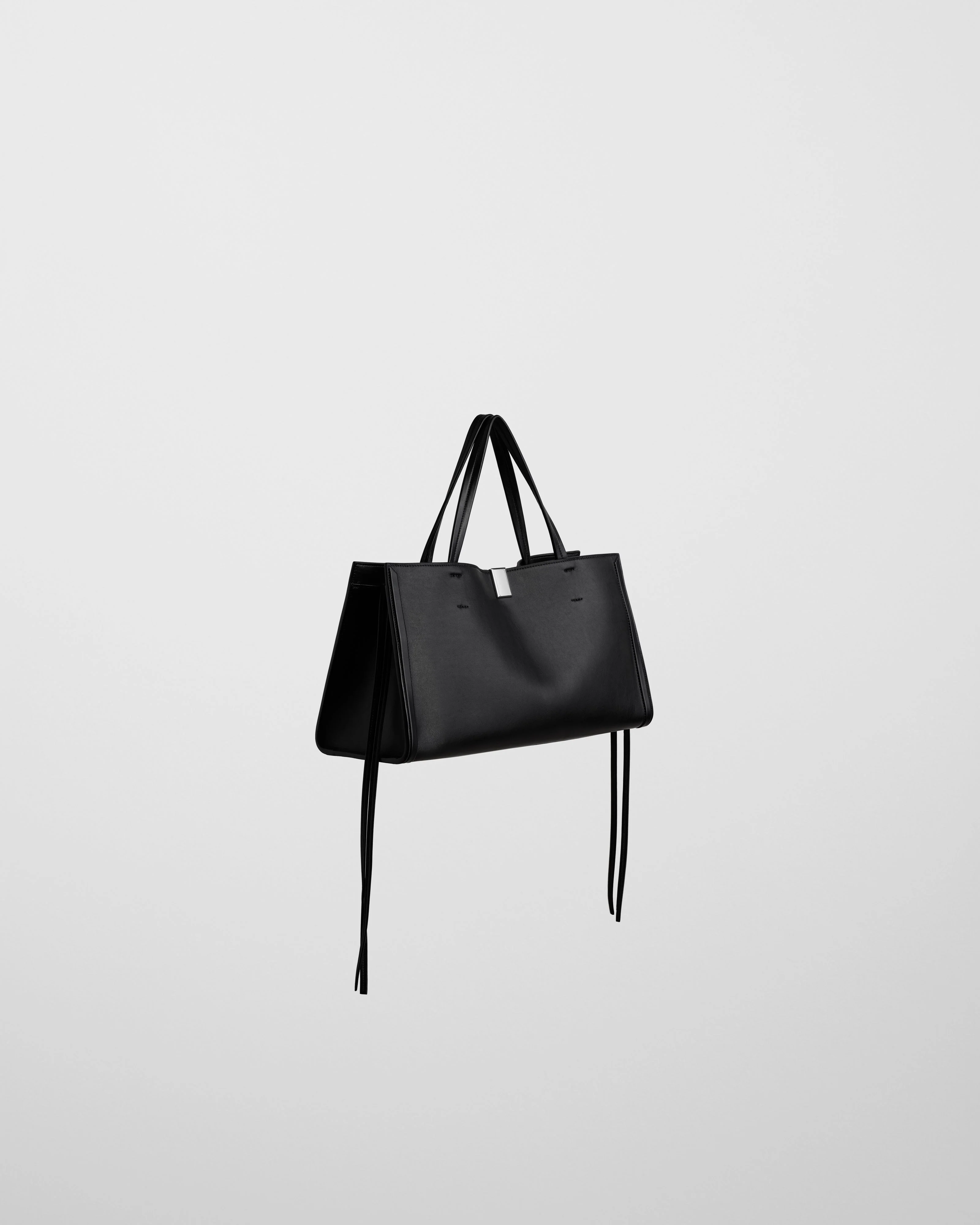 SMALL KIT CABAS | black leather - Image 3