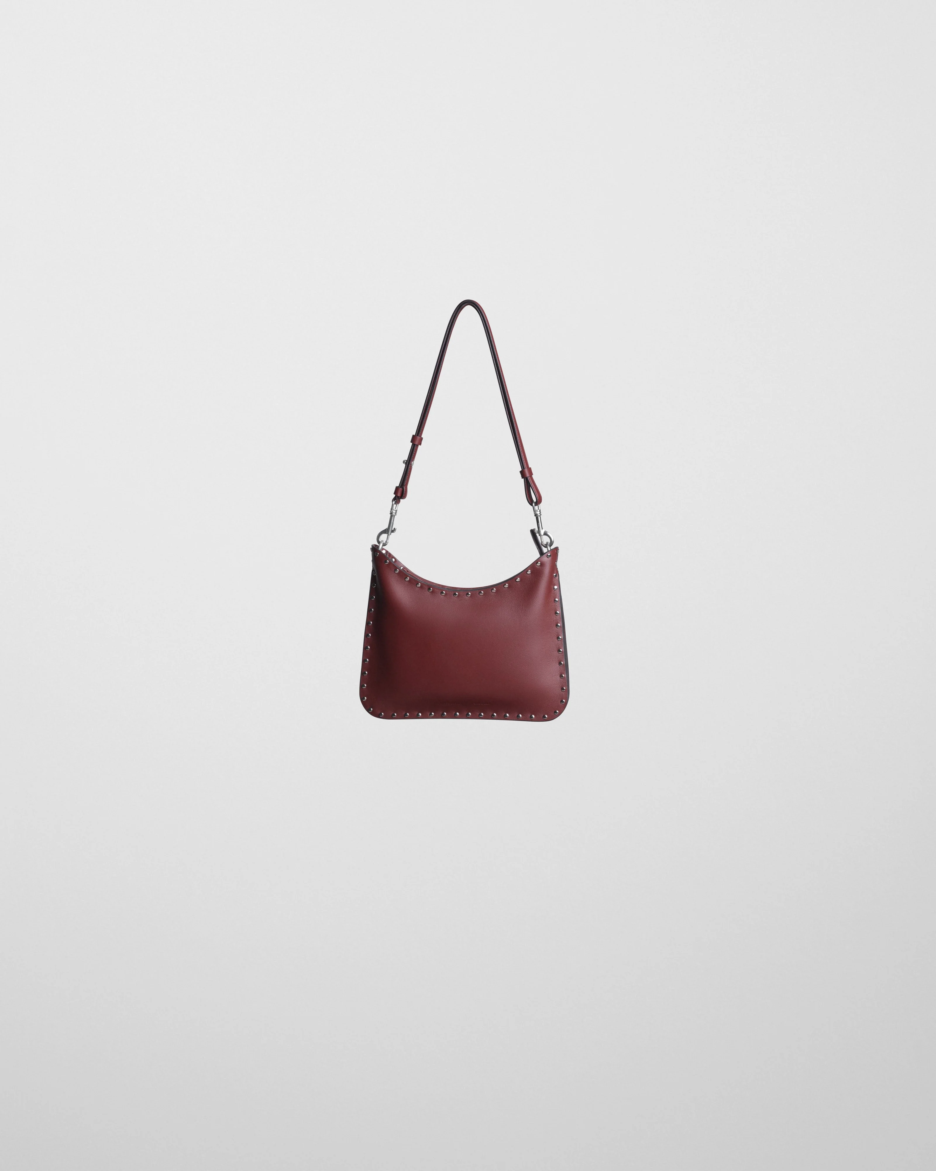 SMALL STUD GIG BAG | chestnut leather