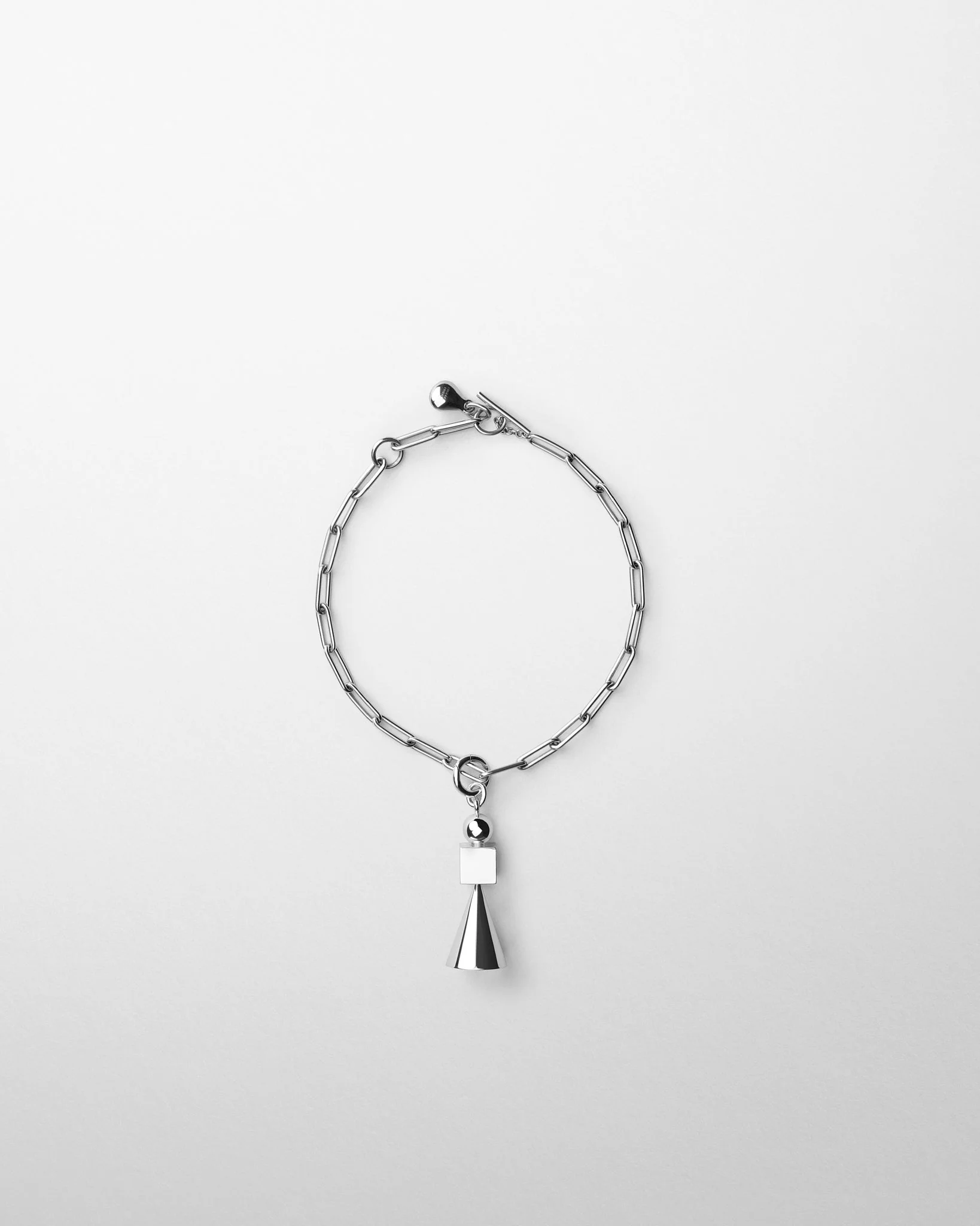 STACKED PENDANT | silver