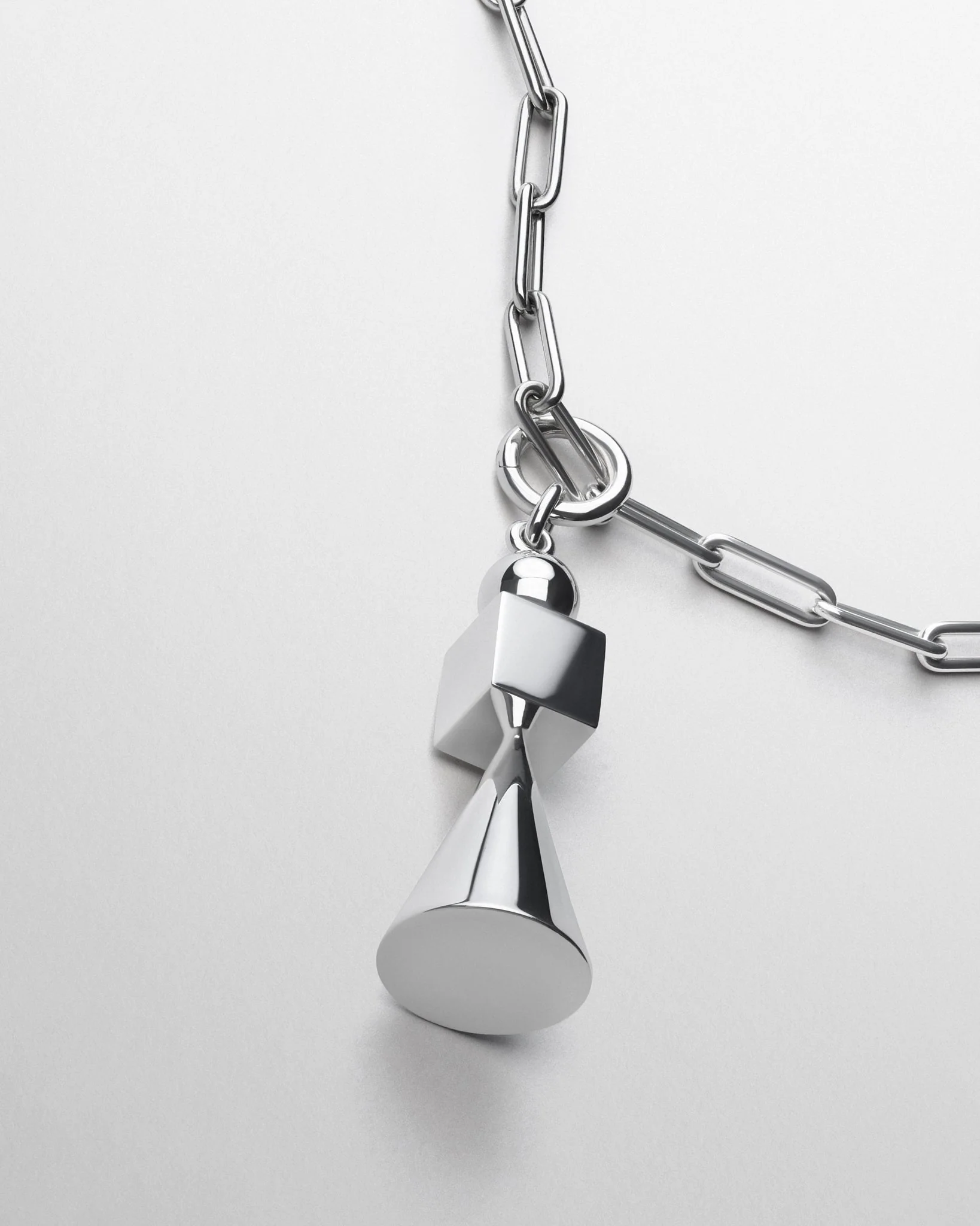 STACKED PENDANT | silver - Image 2