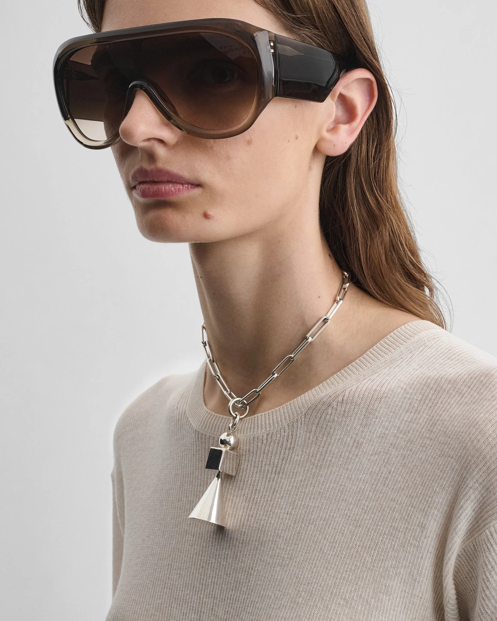 STACKED PENDANT | silver - Image 3