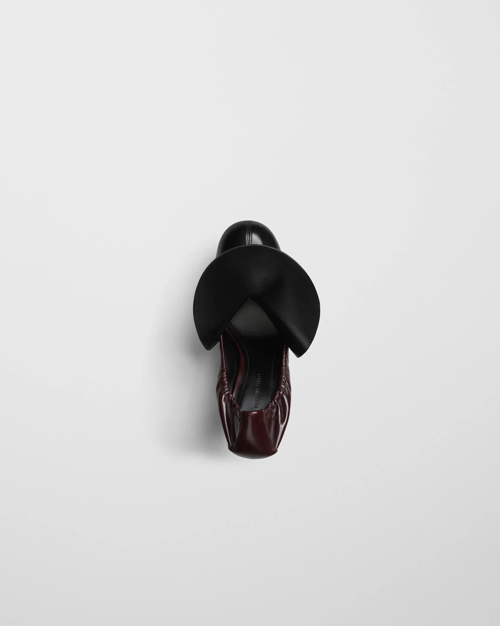 STOPPER PUMP 100 | oxblood/black leather - Image 3