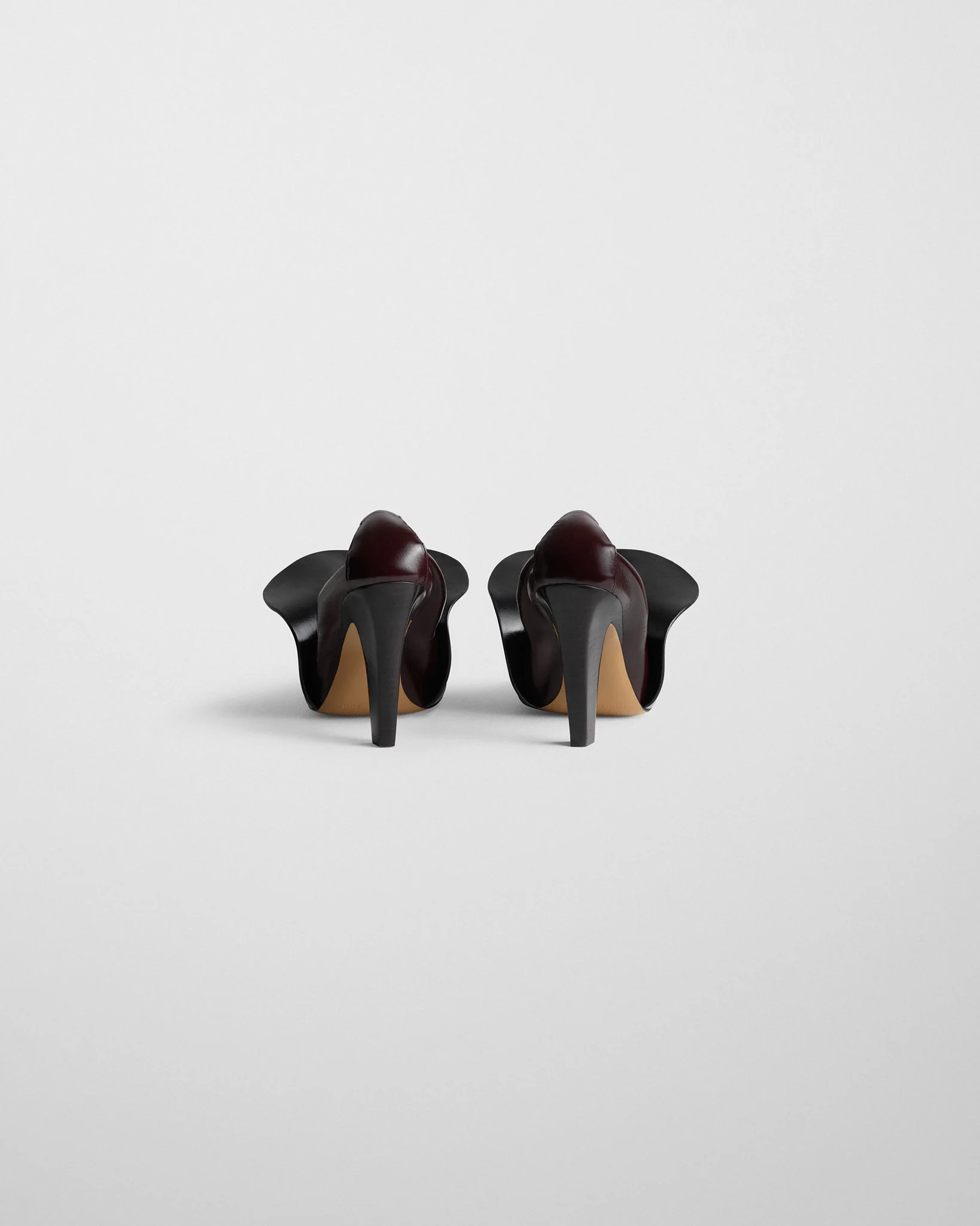 STOPPER PUMP 100 | oxblood/black leather - Image 4
