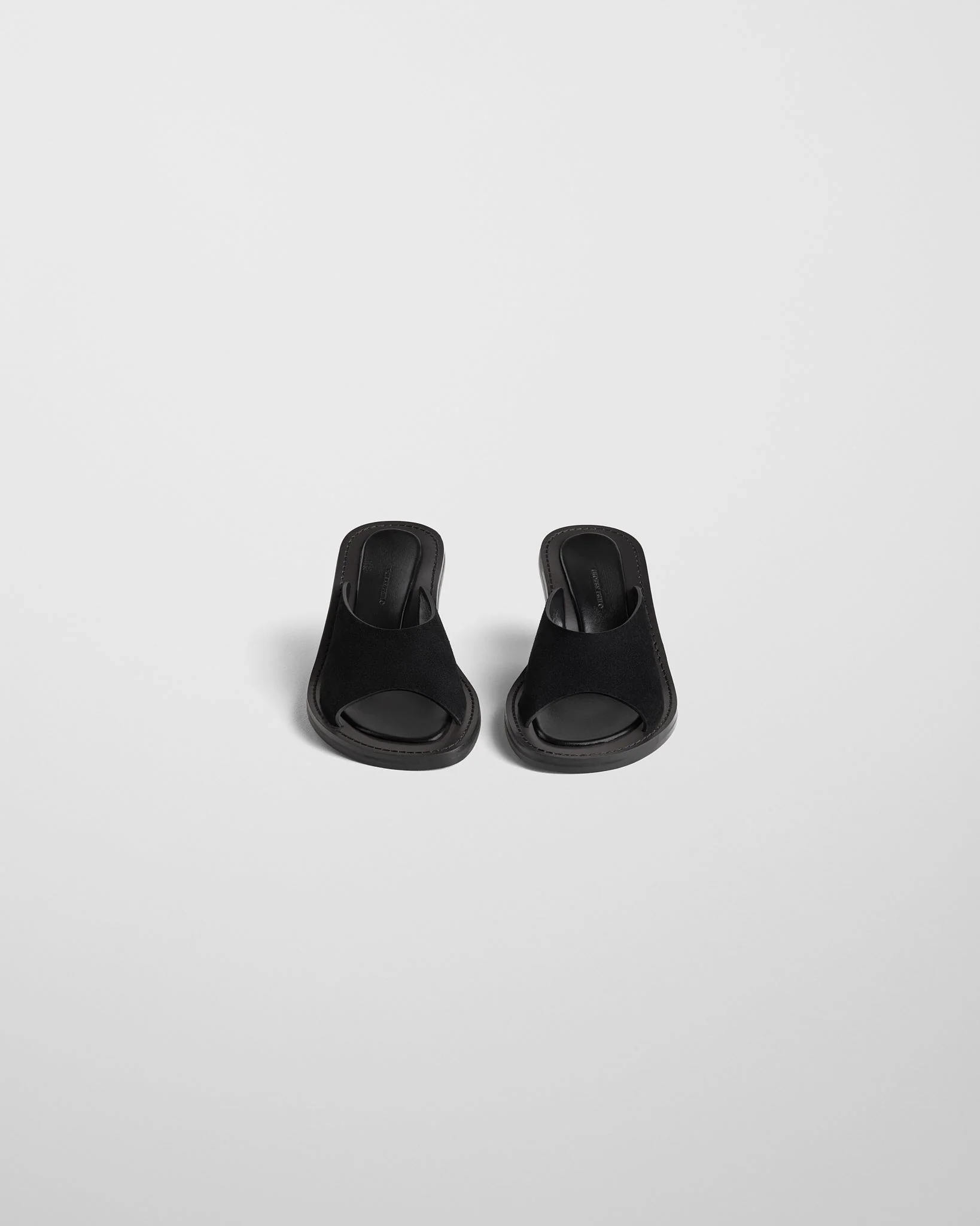 STRAP MULE | black suede - Image 2