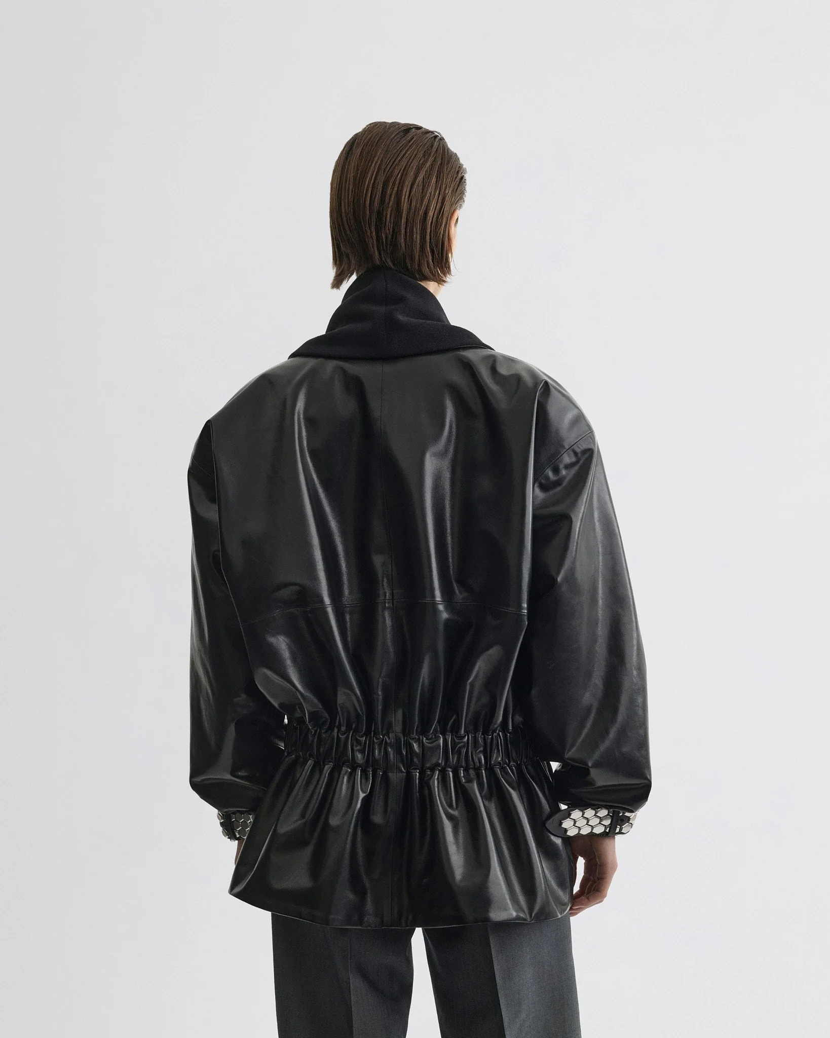 STUD JACKET | black leather - Image 6