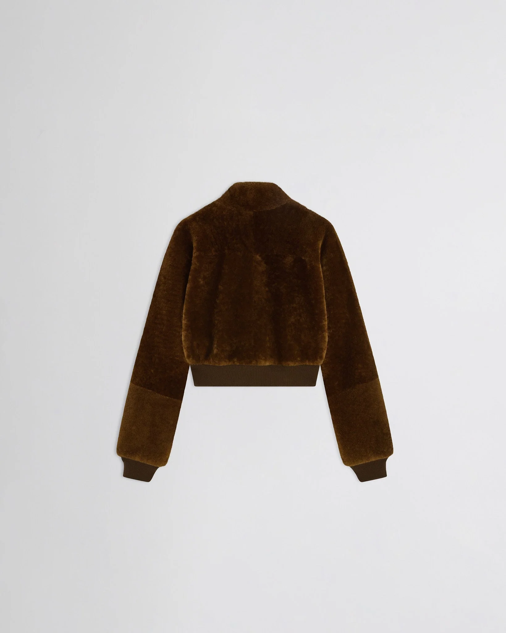 SUPER SOFT BOMBER JACKET | ginger shearling - Image 2