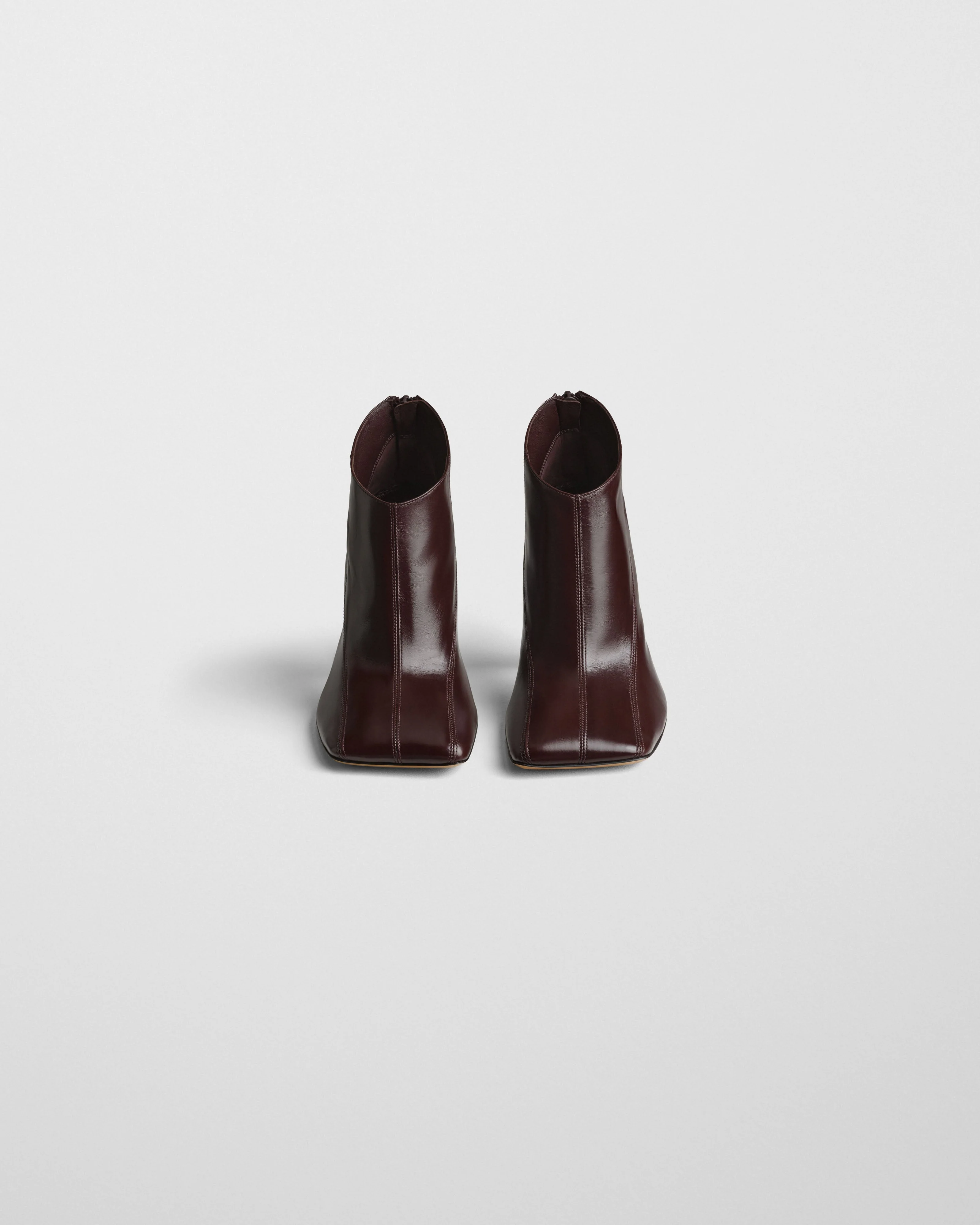 TILT ANKLE BOOT | oxblood leather - Image 2