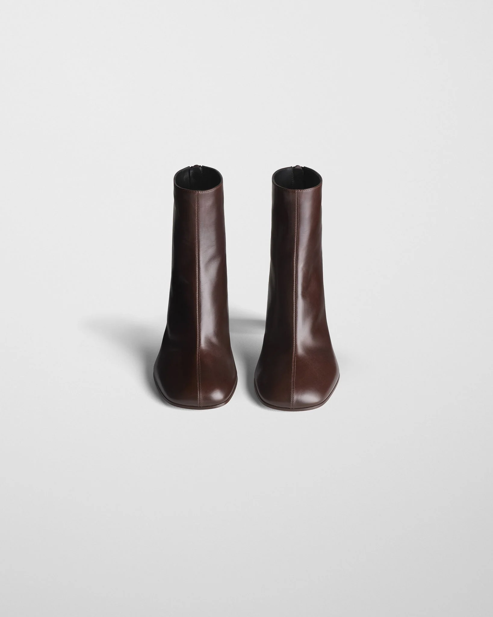 TUG ANKLE BOOT | plum brown leather - Image 2