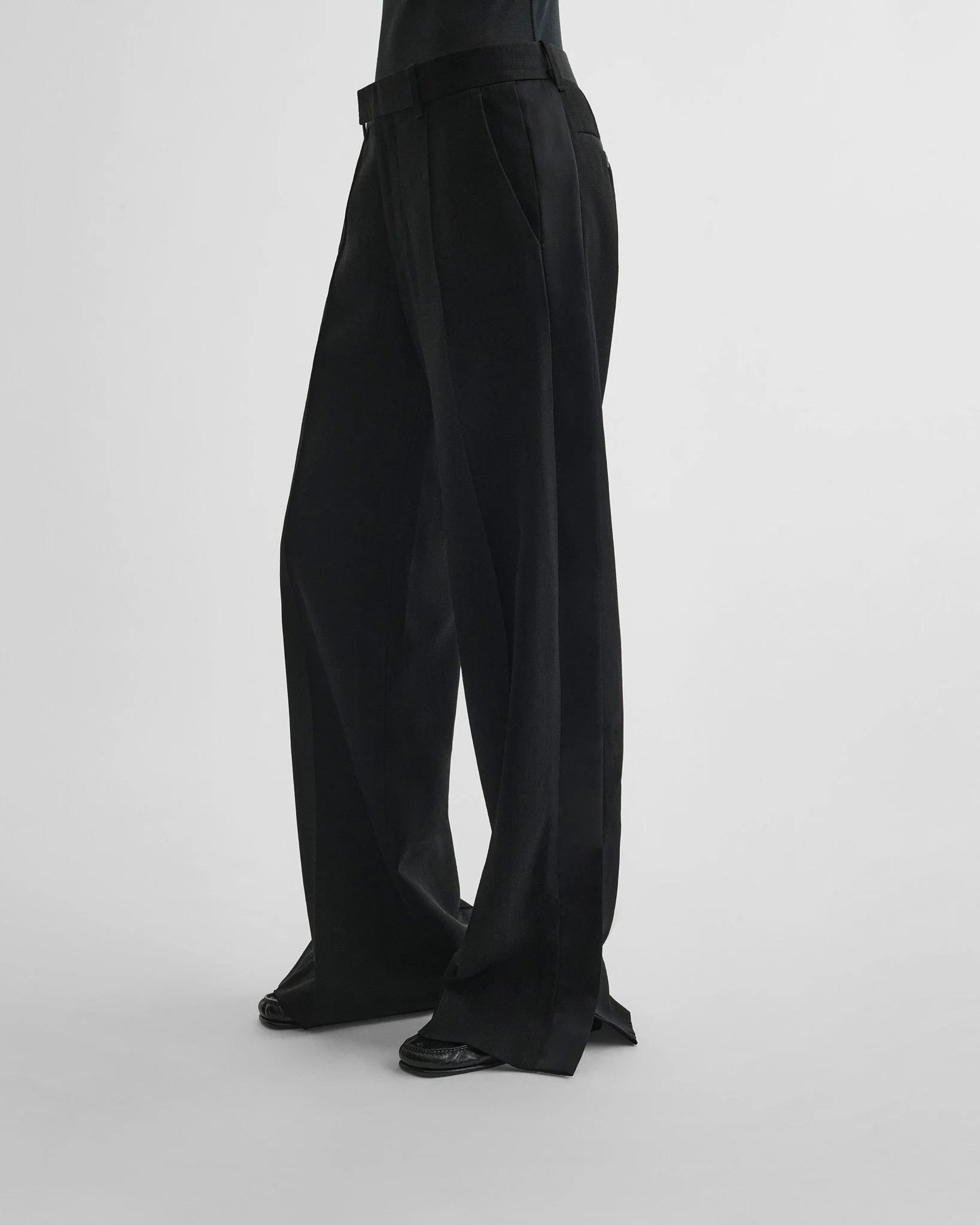 TUX TROUSERS | black viscose - Image 4