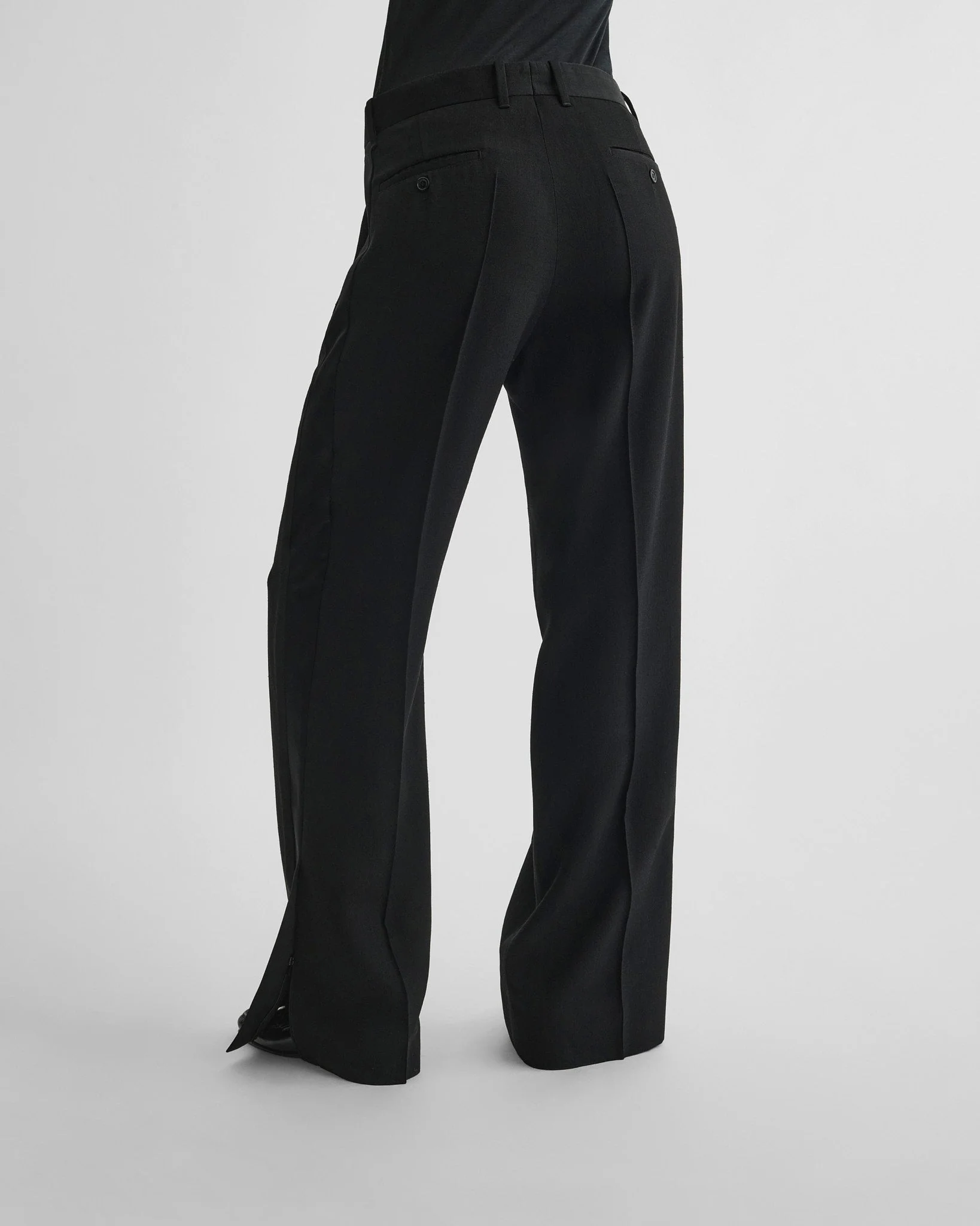 TUX TROUSERS | black viscose - Image 5