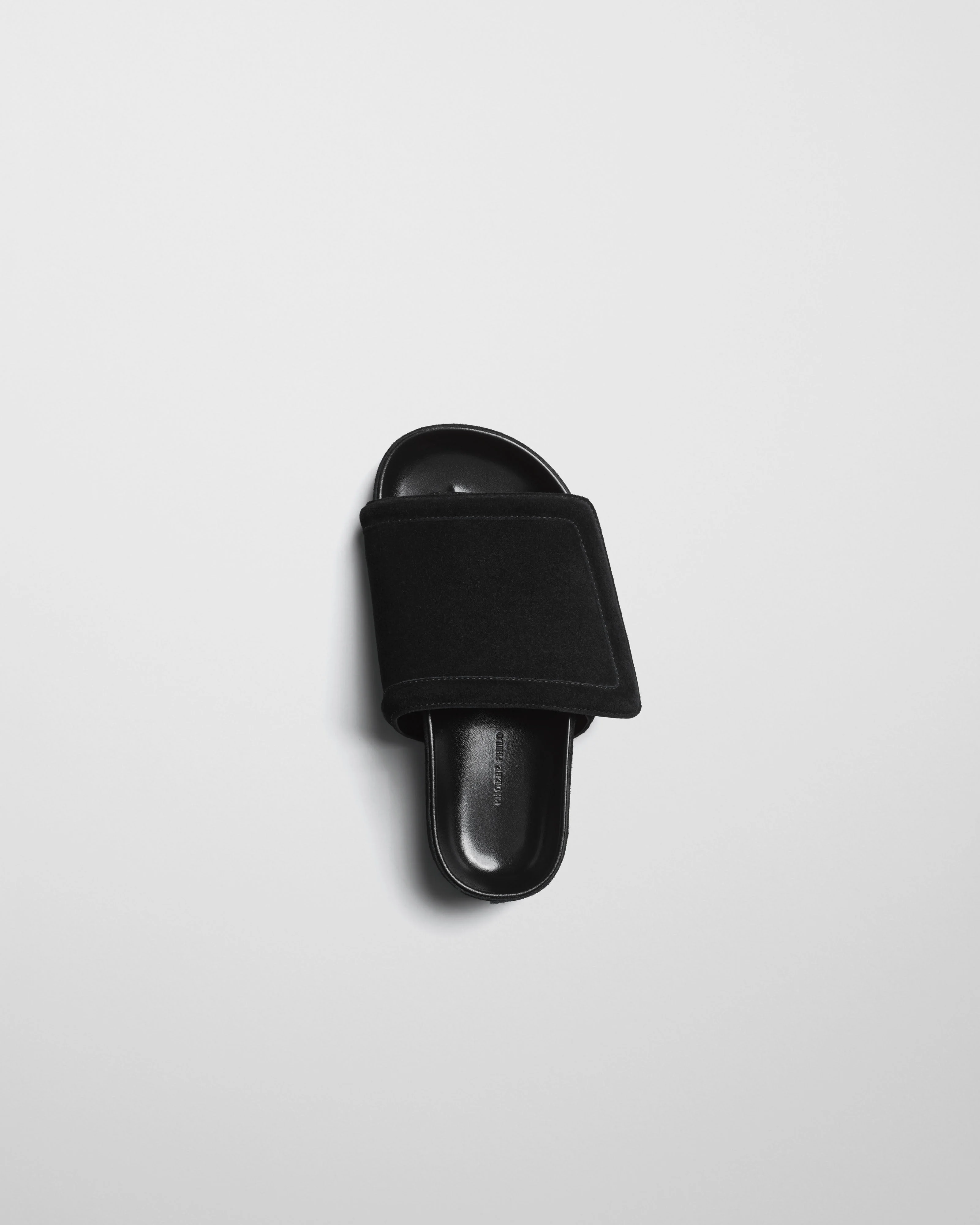 WIDE SLIDE | black suede - Image 3