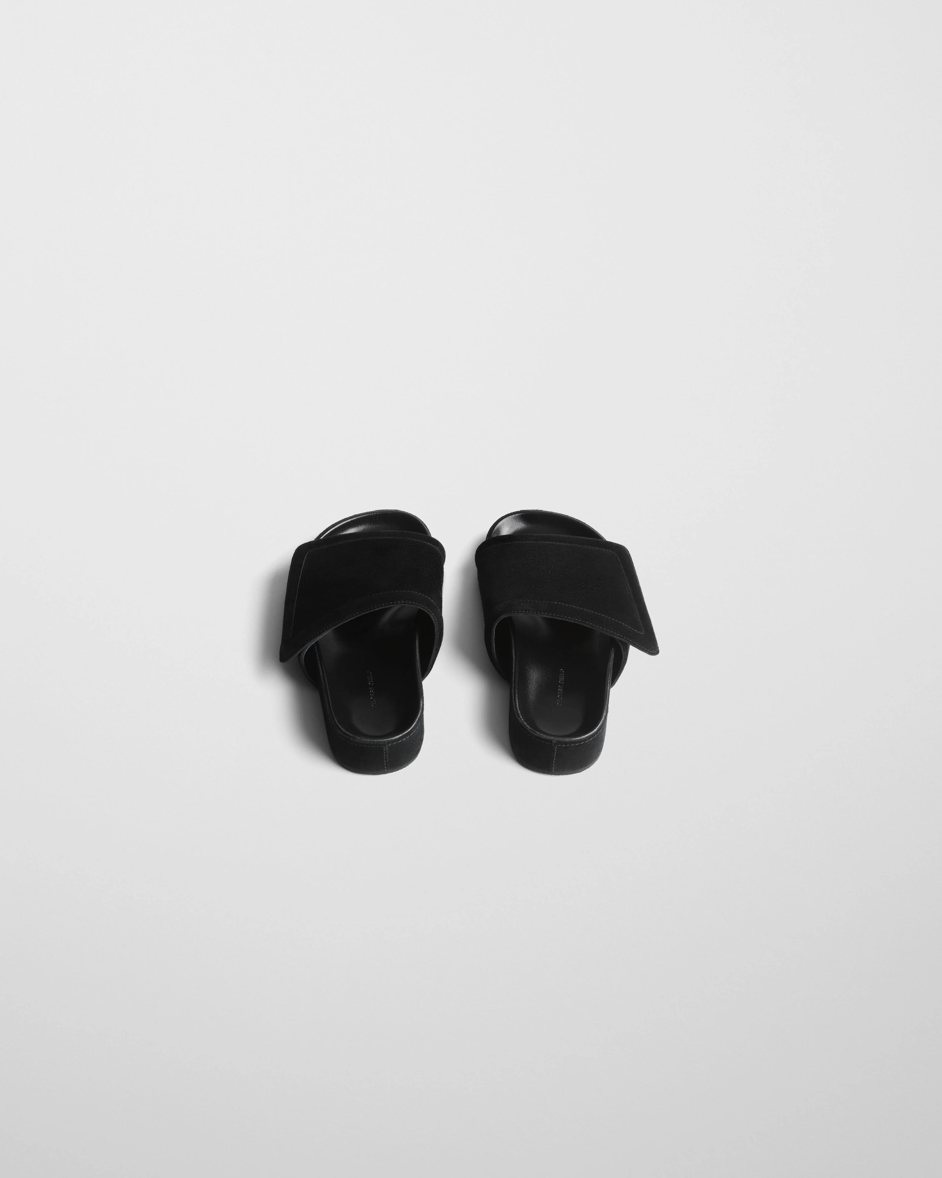 WIDE SLIDE | black suede - Image 4