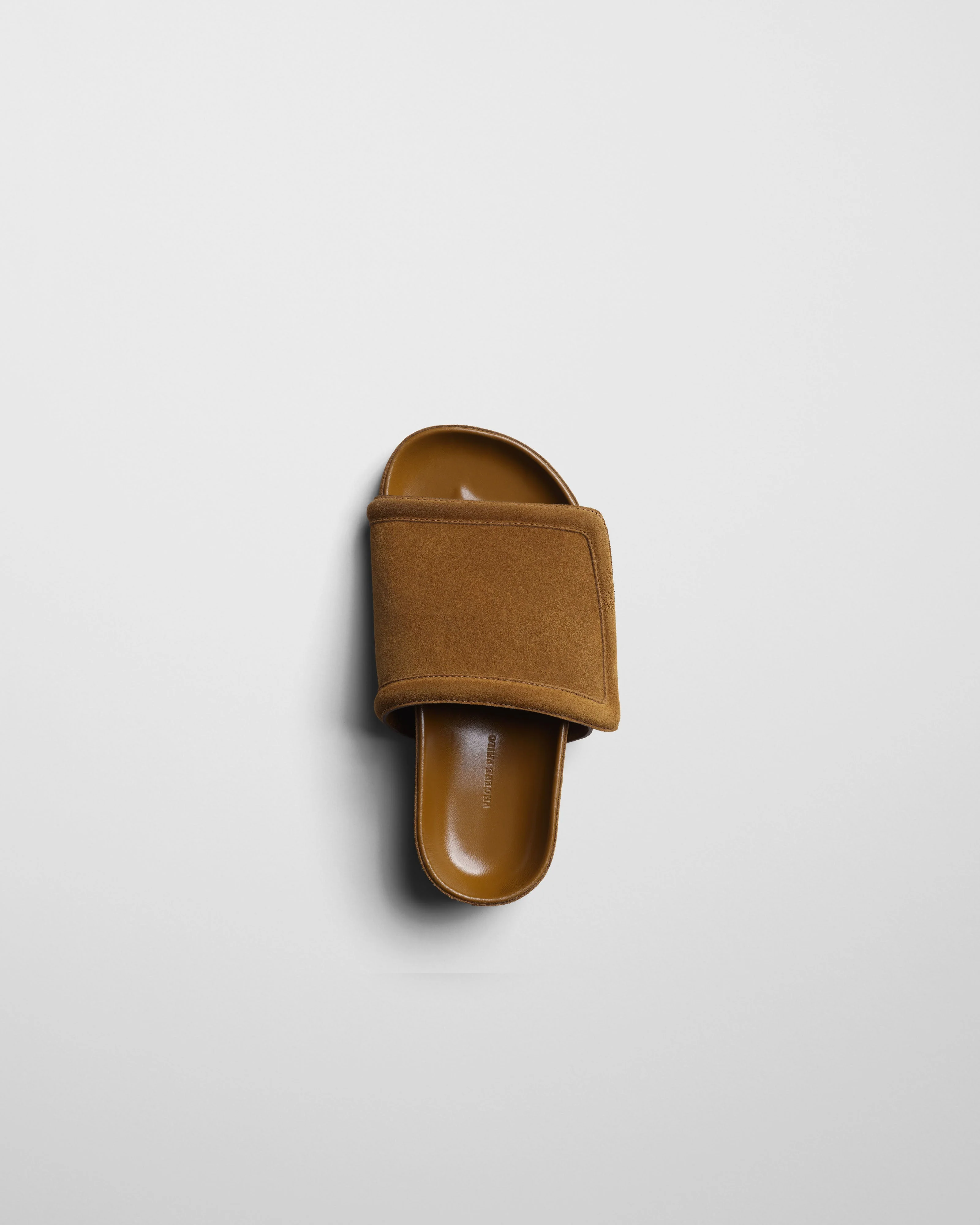 WIDE SLIDE | toffee suede - Image 3