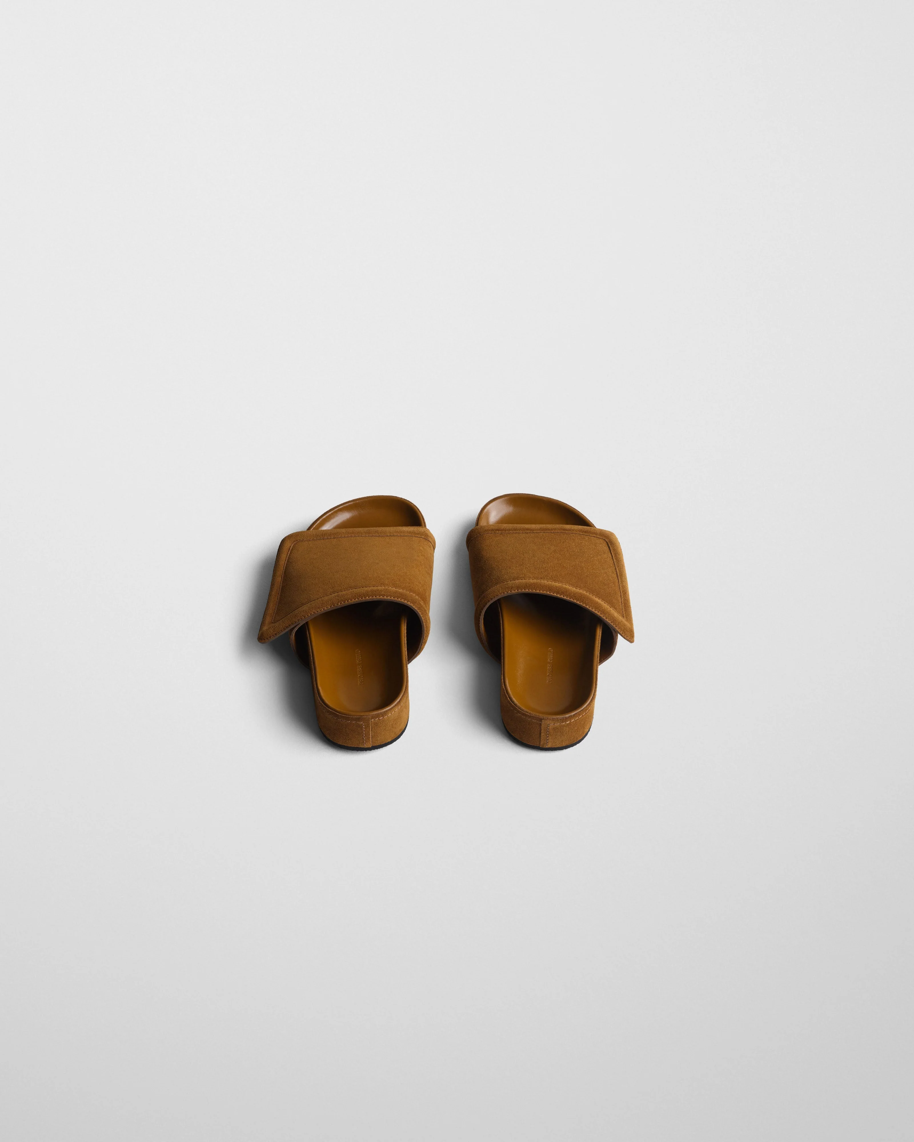 WIDE SLIDE | toffee suede - Image 4