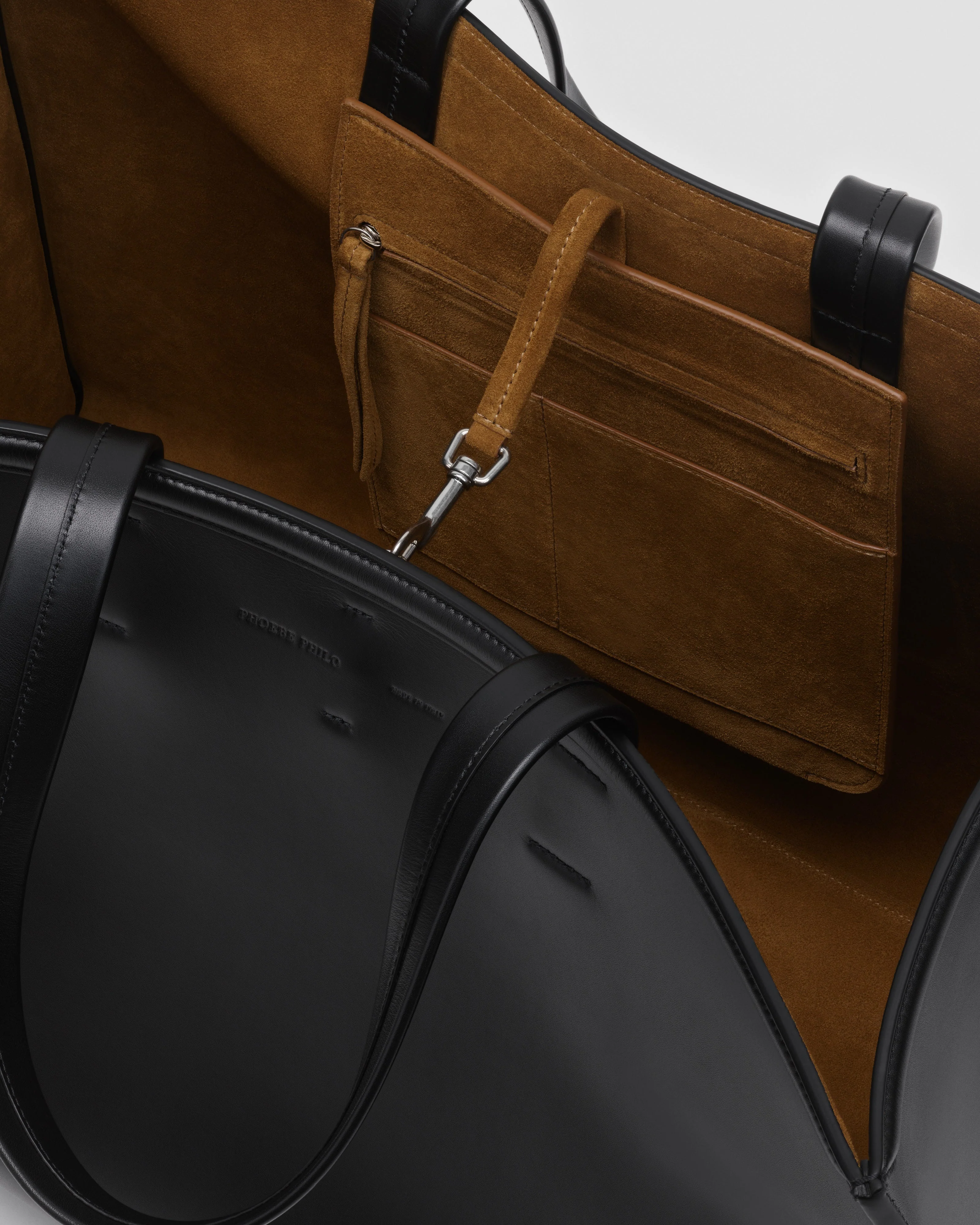 XL CABAS | black leather - Image 4